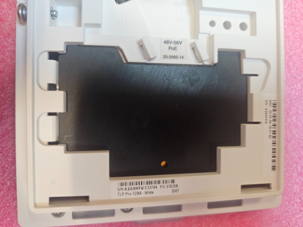 Extron TLP Pro 725M White - Wall Mount TouchPanel
