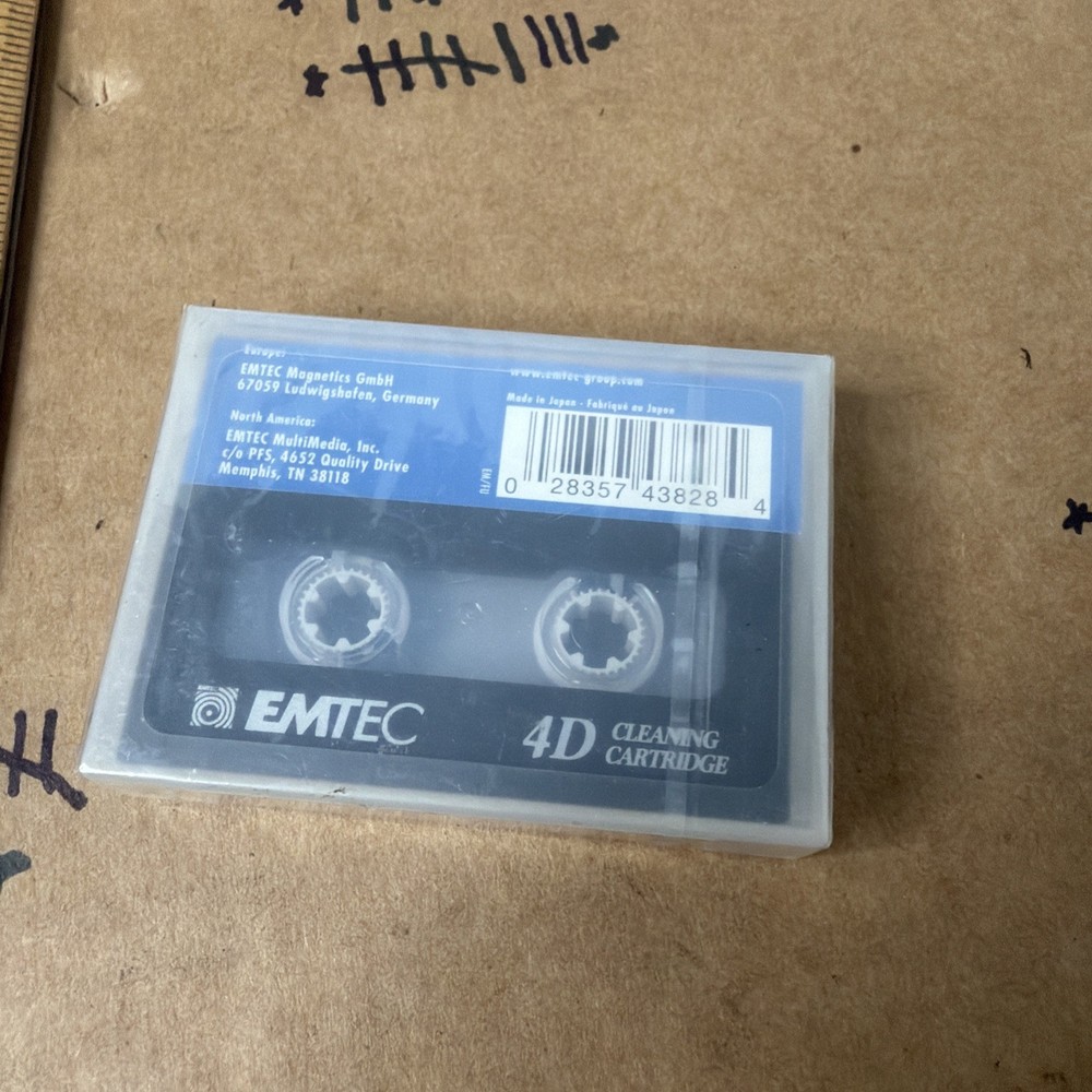 EMTEC 4MM Cleaning Cartridge 4D