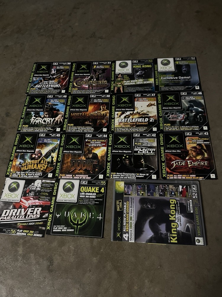 Xbox demo discs
