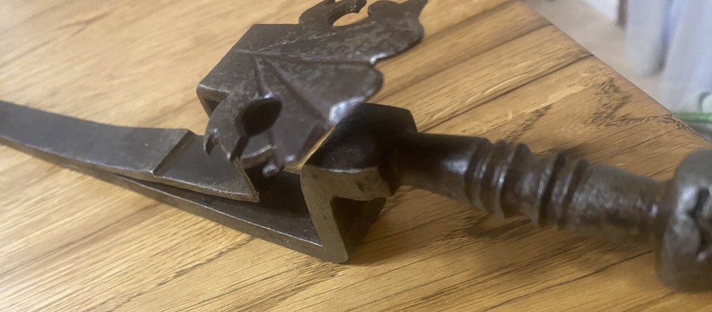 Antique Blacksmith Art Sword / Lock / Tool 15-17th