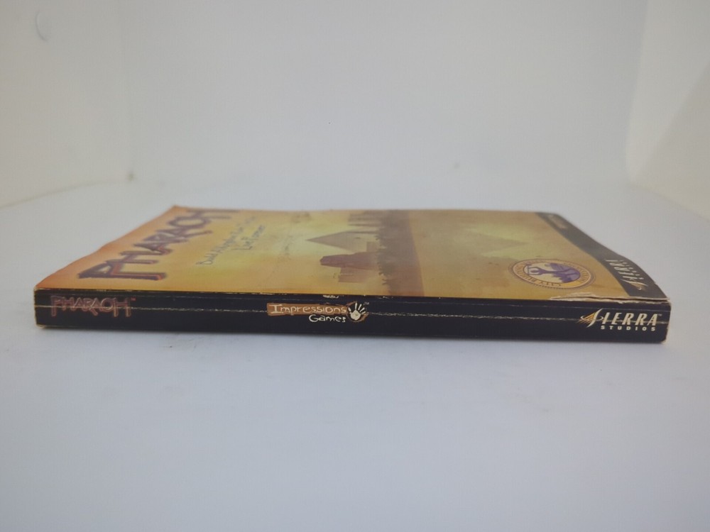 Pharaoh Official Strategy Guide (Sierra Studios) w/ A Traders Guide Map**NO GAME