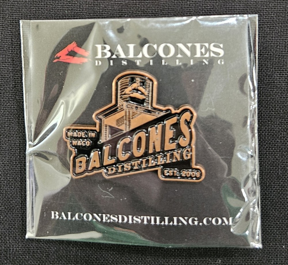 Balcones Distilling Texas Whisky Pins!