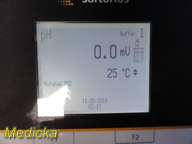 Sartorius Model PhBasic+ Benchtop Ph Meter ~ 33143