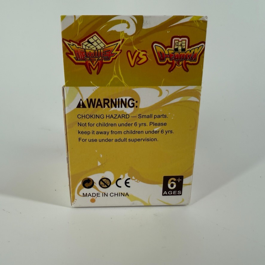 3-D-Fantix Cyclone Speed Cube Stickerless Magic Cube 3X3 Brainteaser