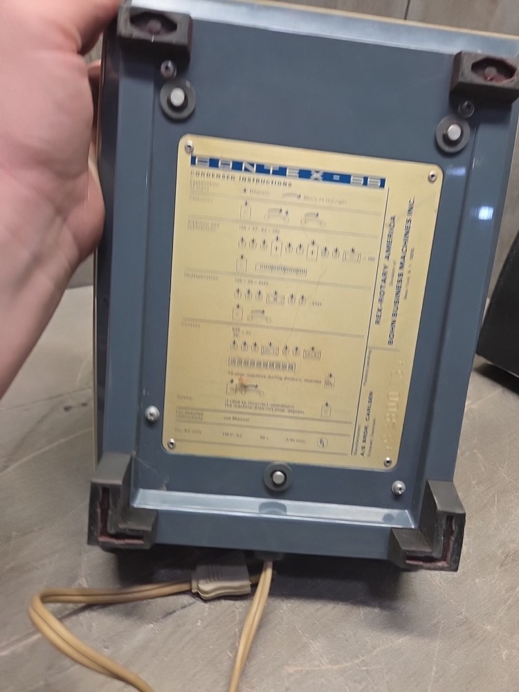 Bohn Contex Model 55 Mechanical Calculator