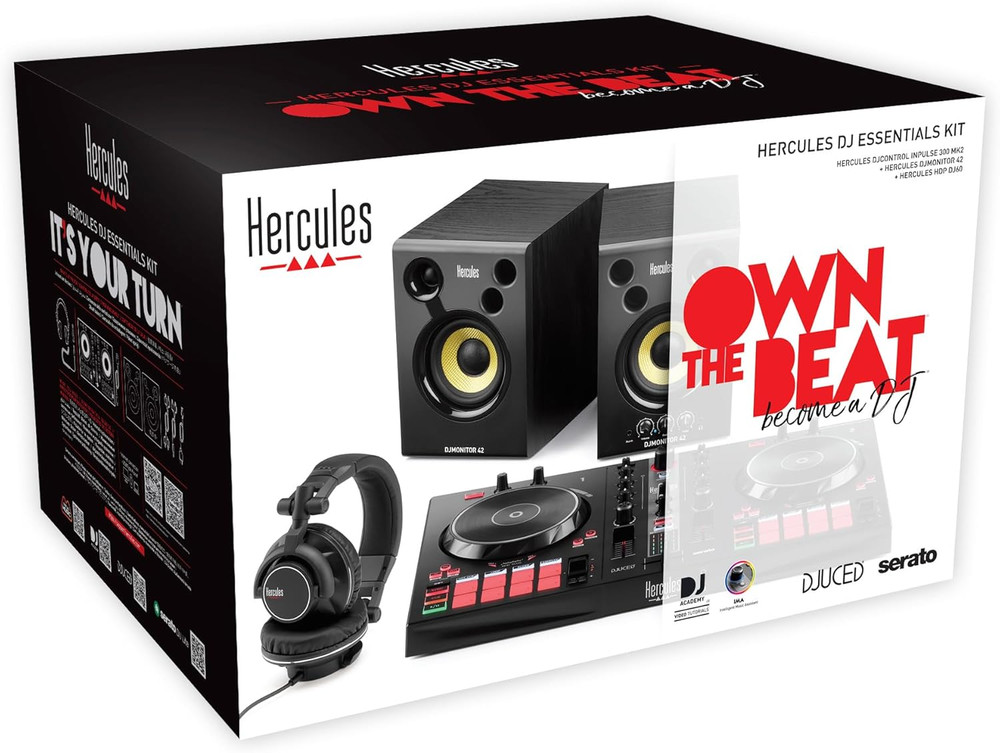 DJ Essentials Kit – All-In-One Kit to Learn to DJ – Software and Tutorials Inclu