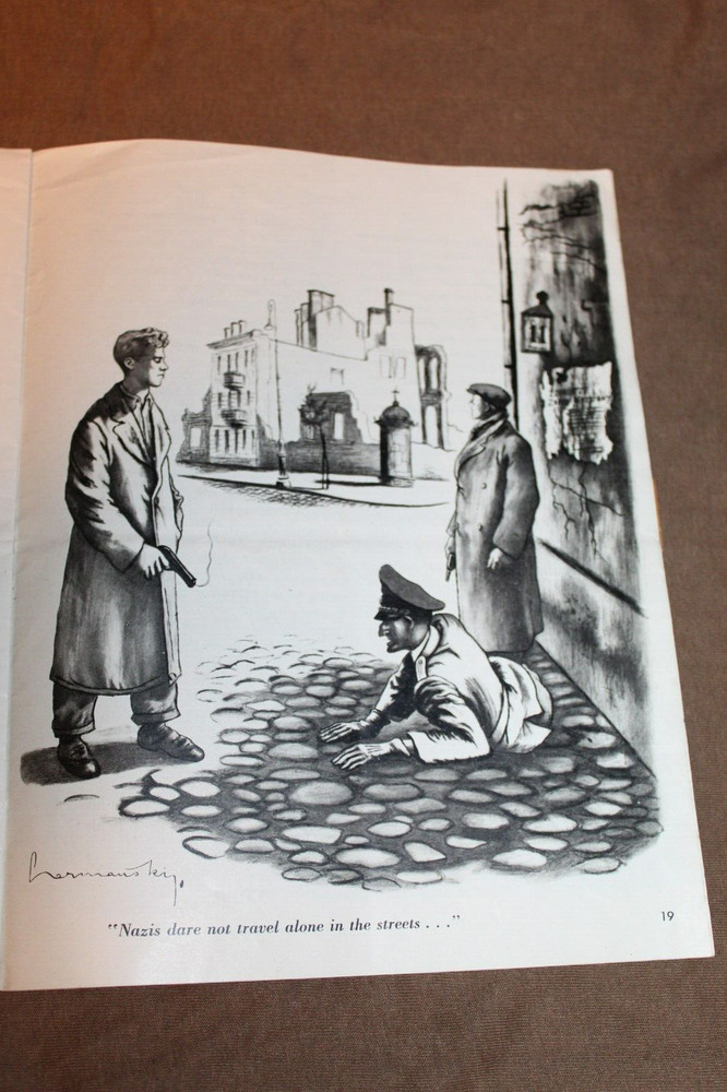 Original WW2 U.S. War Department Printed "Tale of a City" Booklet, 1942 d.