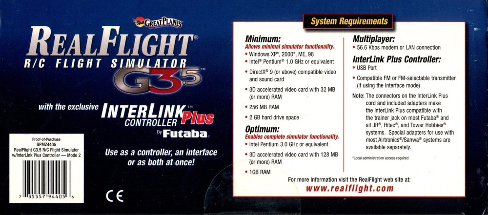 RealFlight R/C Flight Simulator G3.5