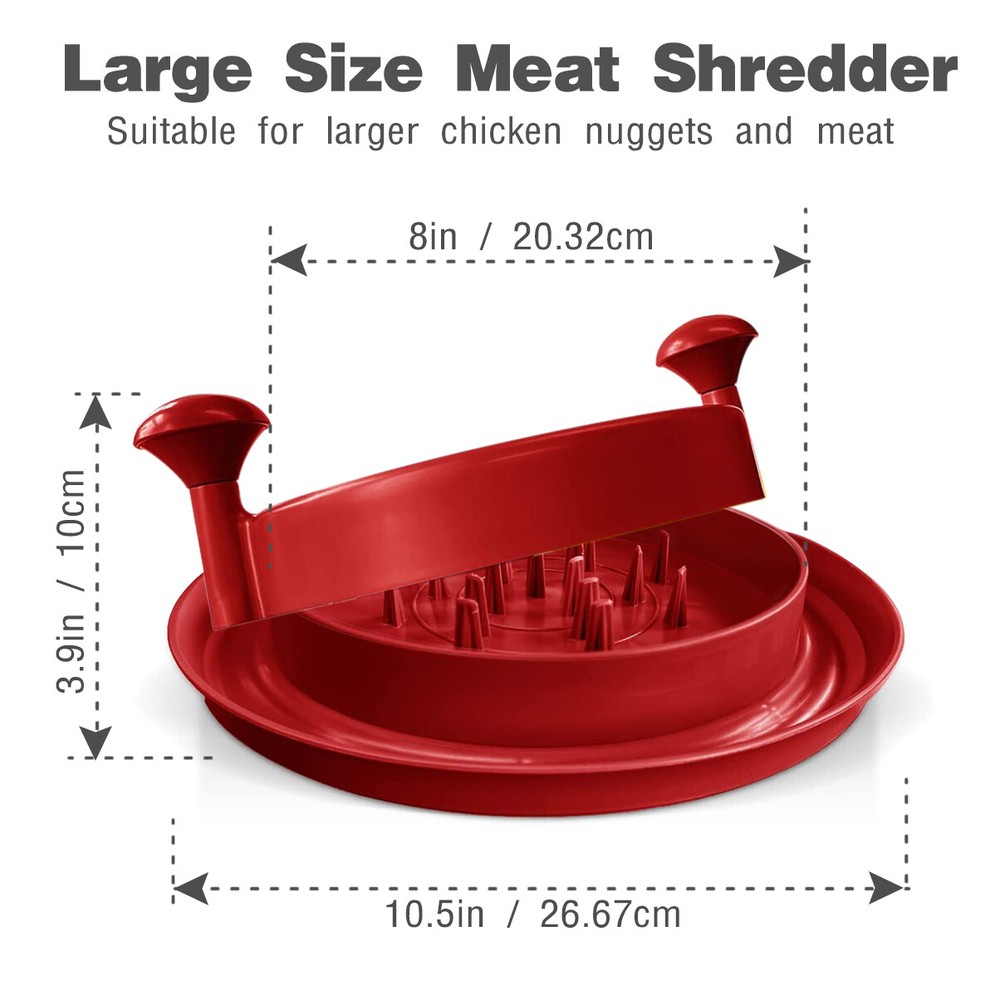 Chicken Shredder Tool Machine for Meat, Pulled Pork, BBQ - Bear Claws chopper