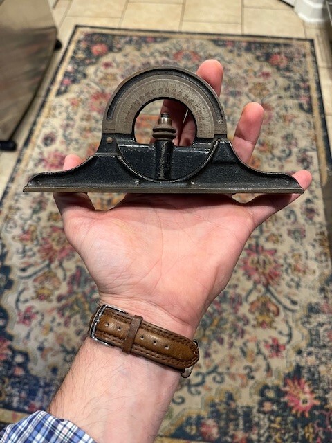 Starrett No. 490 Protractor Head