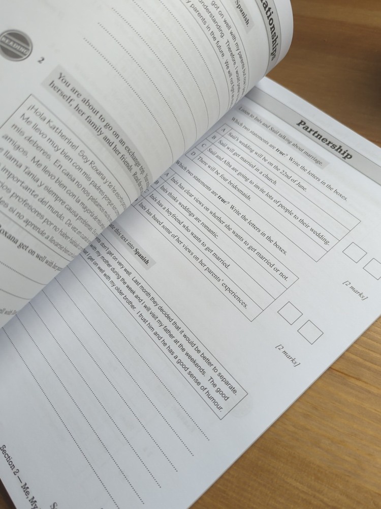 Cgp GCSE AQA Spanish Workbook