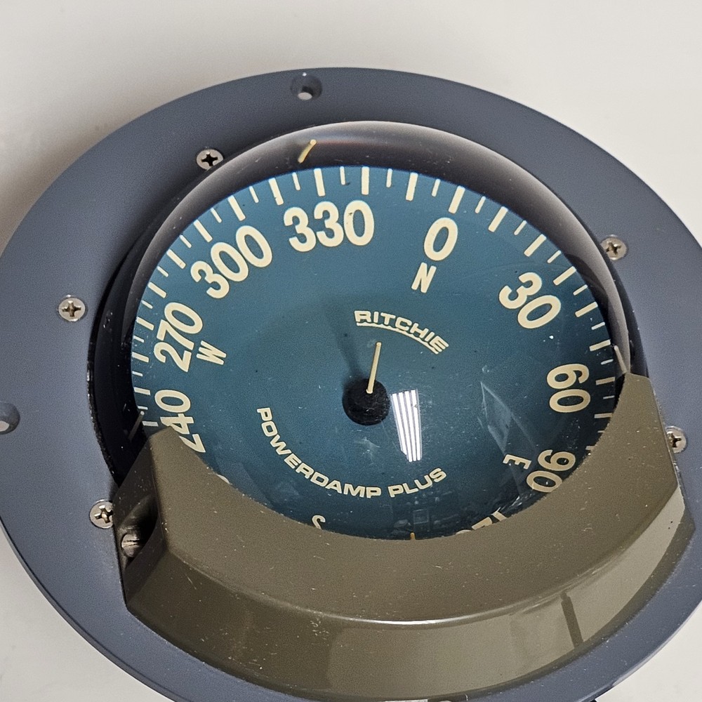 Ritchie Powerdamp Plus SS-5000 Compass w/ Box