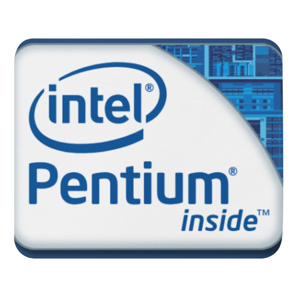 Intel Pentium Inside Processor - Mouse Pad NEW 9.5" x 7.75" Non Slip Retro