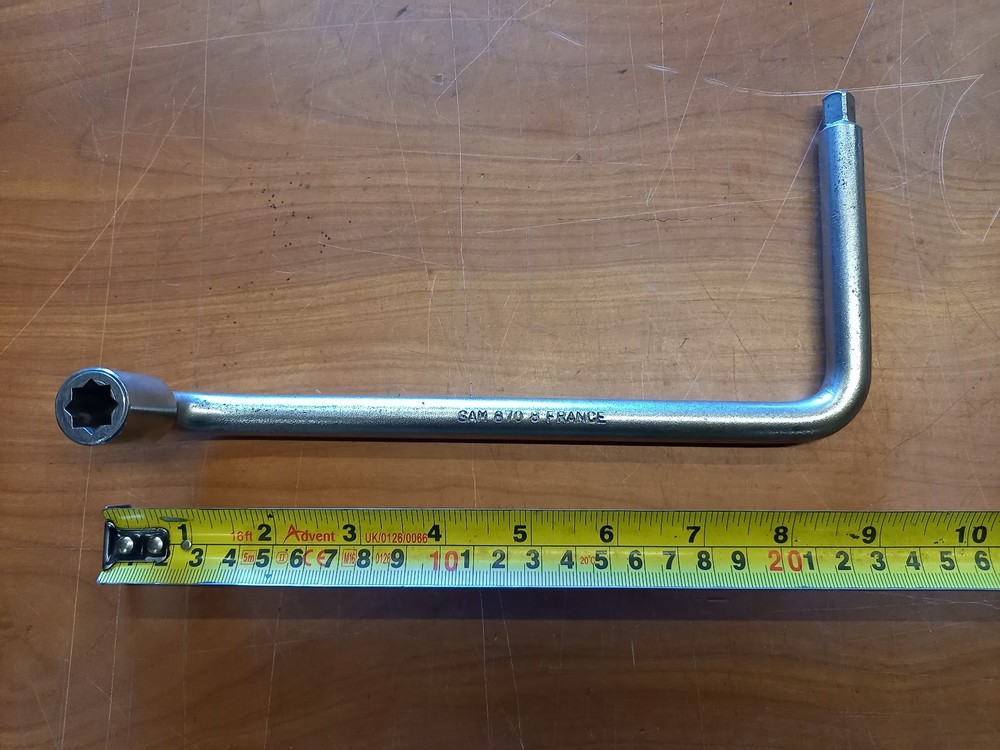 Sam Tools 870 - 8 Engine Drain Wrench Excellent Condition