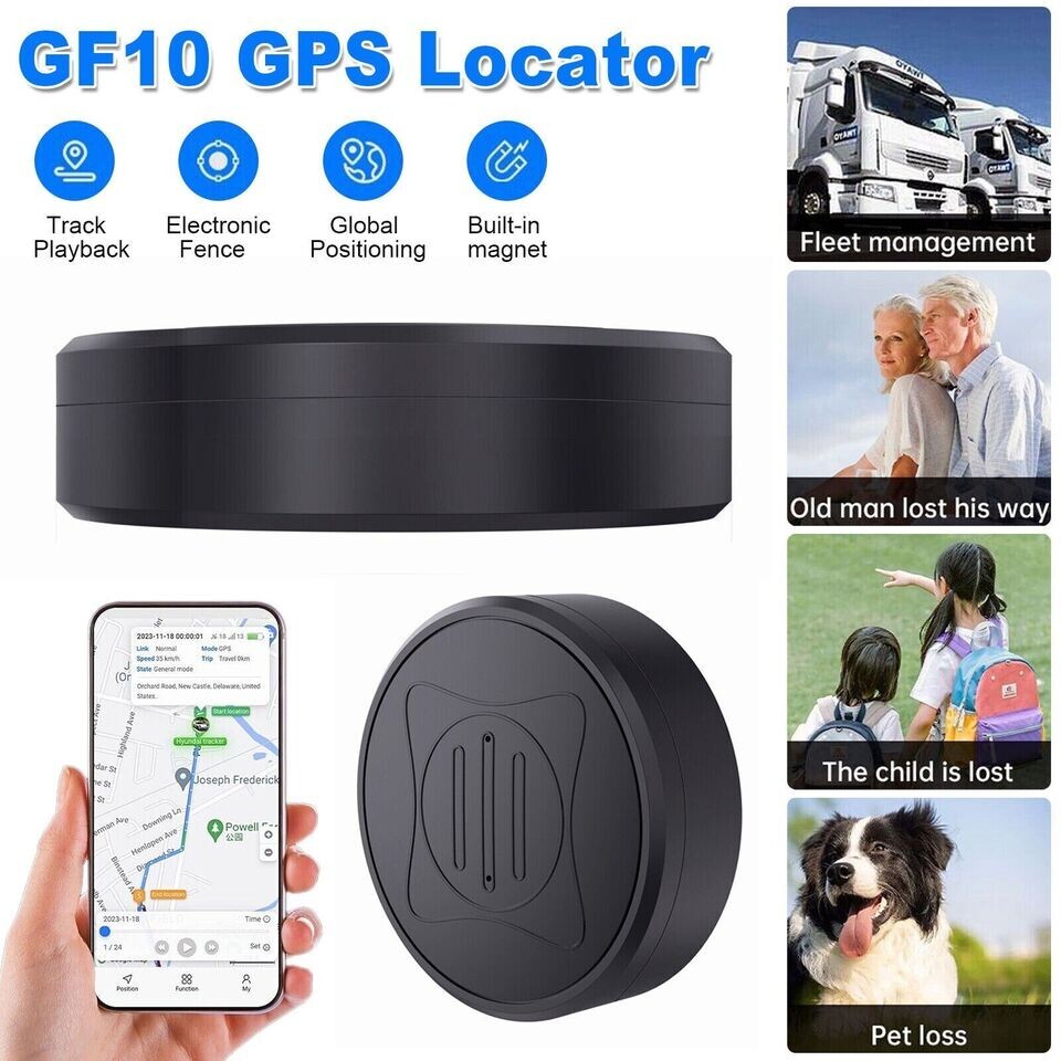 Magnetic Mini GPS Tracker Transmitter Real Time Tracking Car Vehicle Dogs Kid
