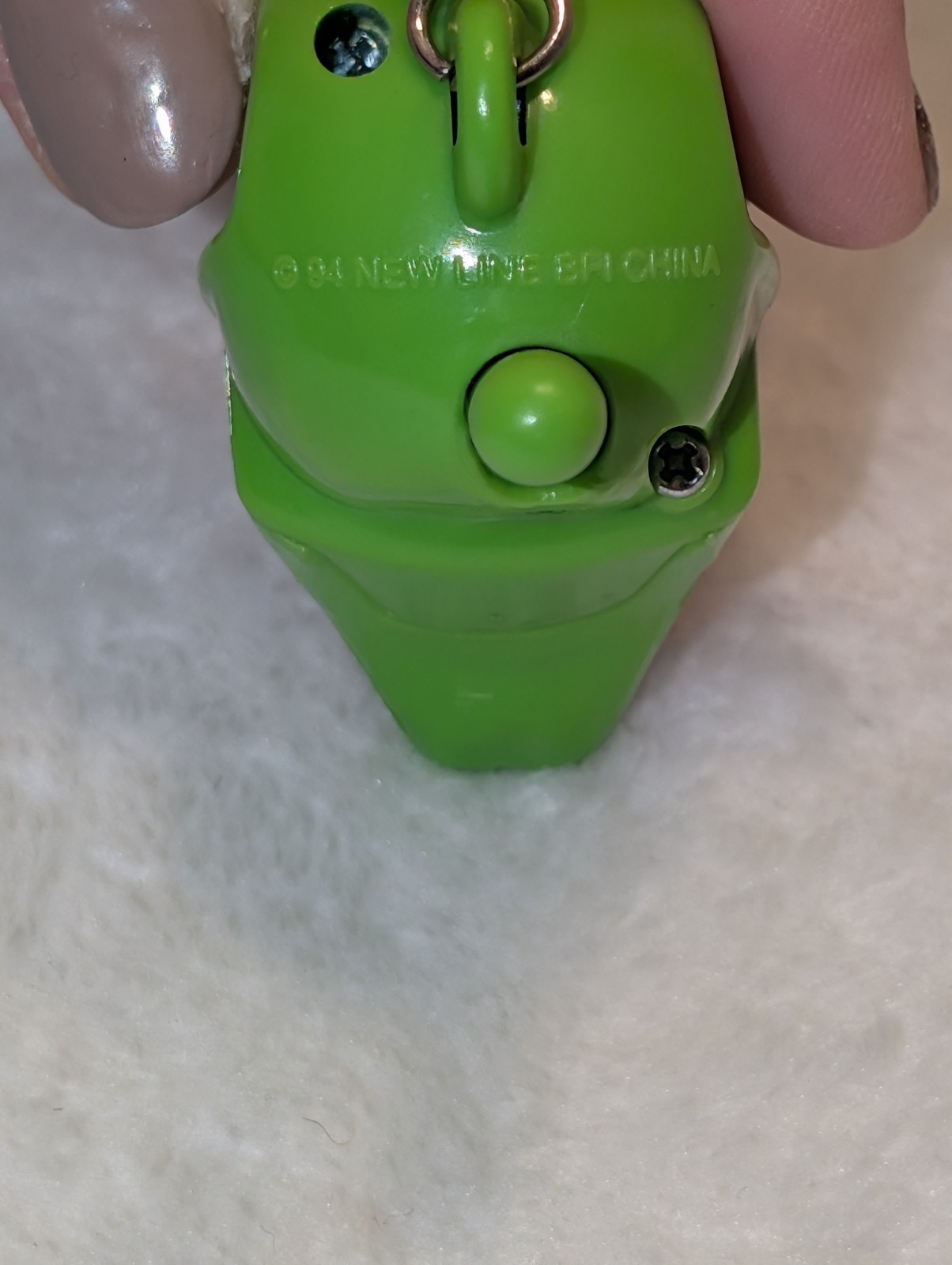 Jim Carrey The MASK Stanley Ipkiss Action Figure Keychain - Rare Vintage 1994