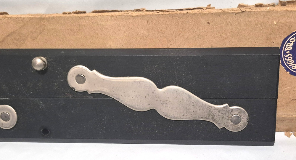 The Riggs & Bro. Phila. Adjustable Hinged Parallel Line Nautical /Drafting Tool