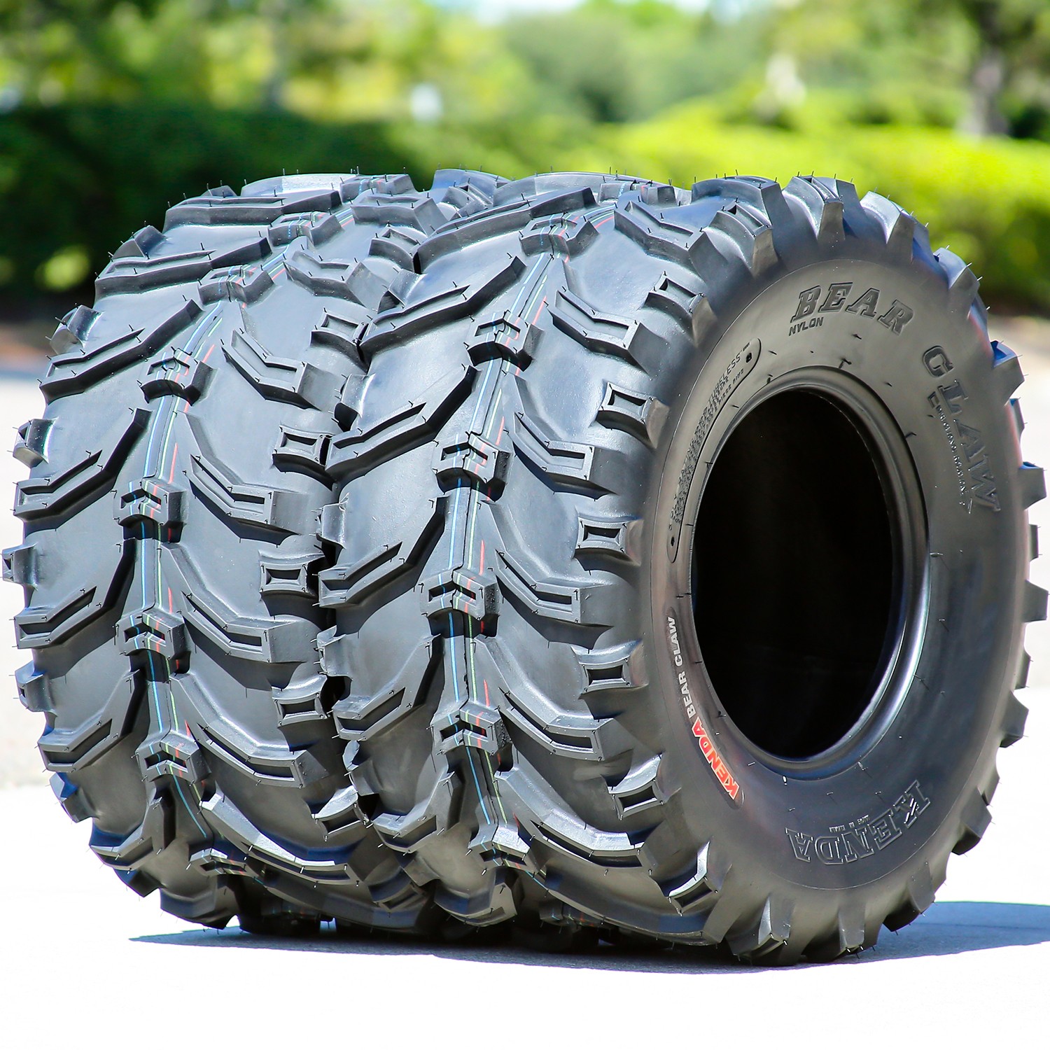 2 Tires Kenda Bearclaw Front/Rear 26x12.00-12 26x12-12 6 Ply AT A/T ATV UTV