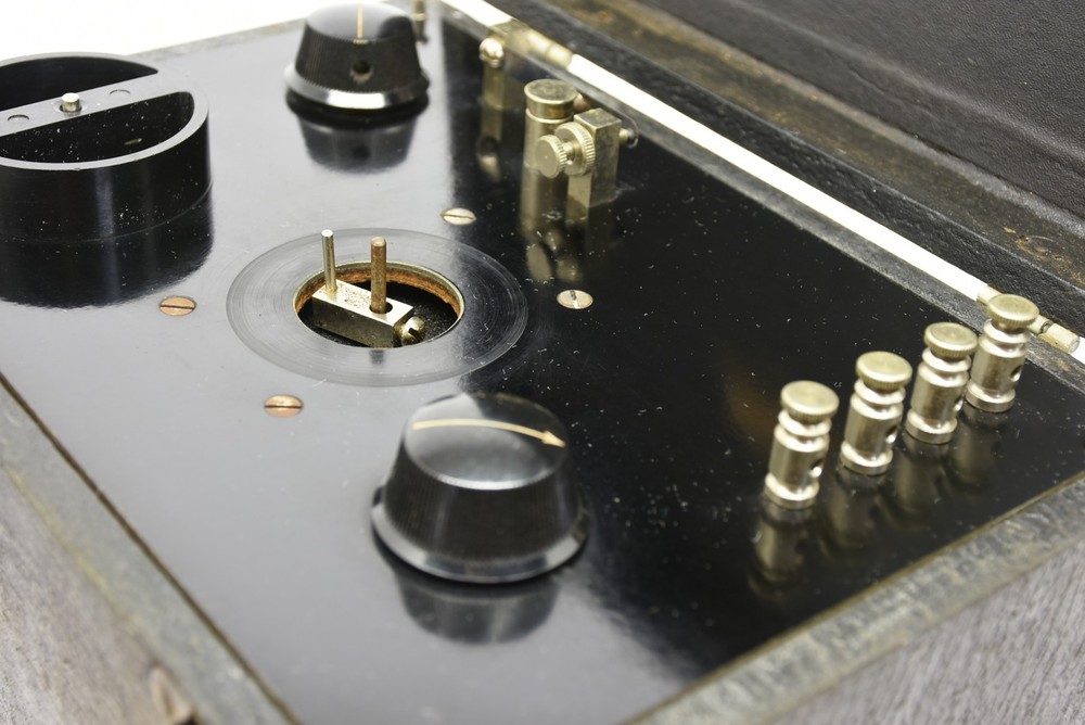 Vintage Instructograph Morse Code CW Trainer Machine + Box HAM