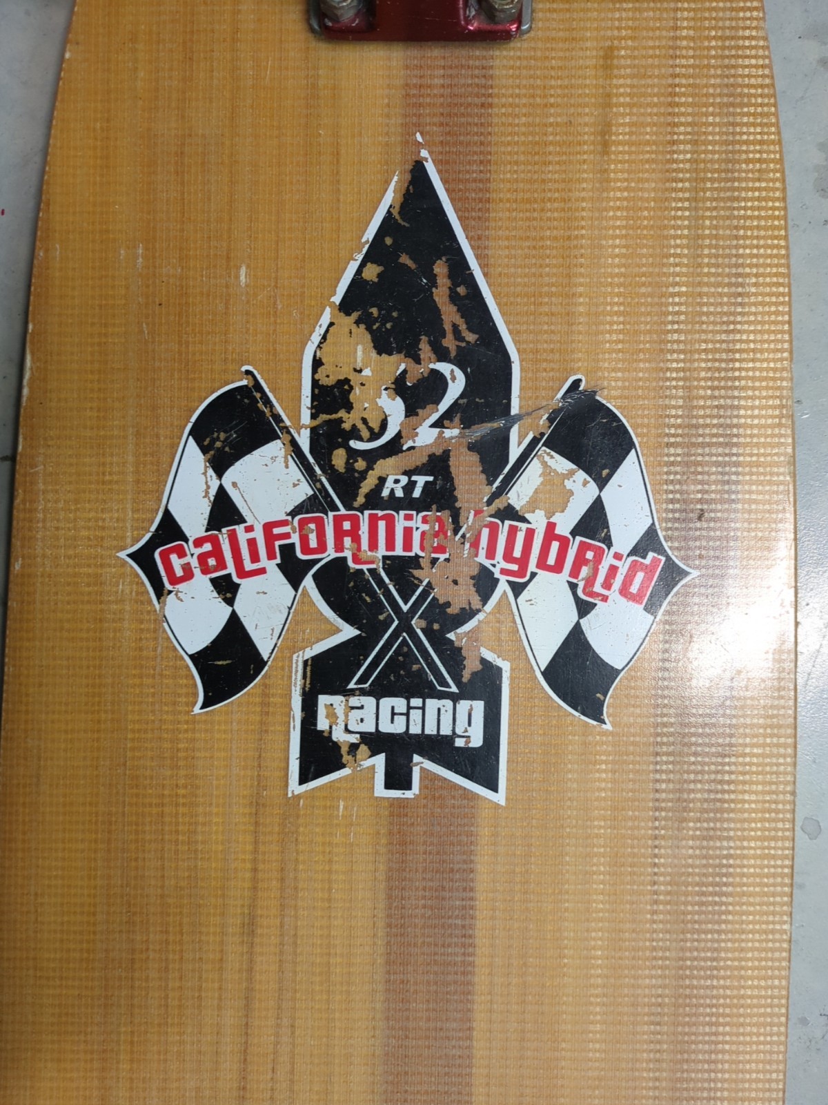 Skate Designs 32 RT California Hybrid Racing Skateboard (Dale Smith of Hobie)