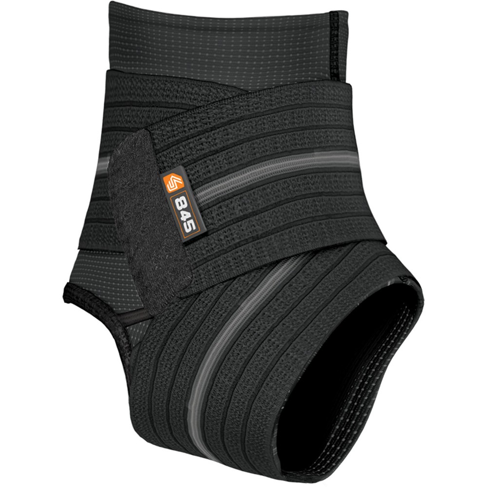 Shock Doctor Ankle Sleeve with Compression Wrap Support - Black