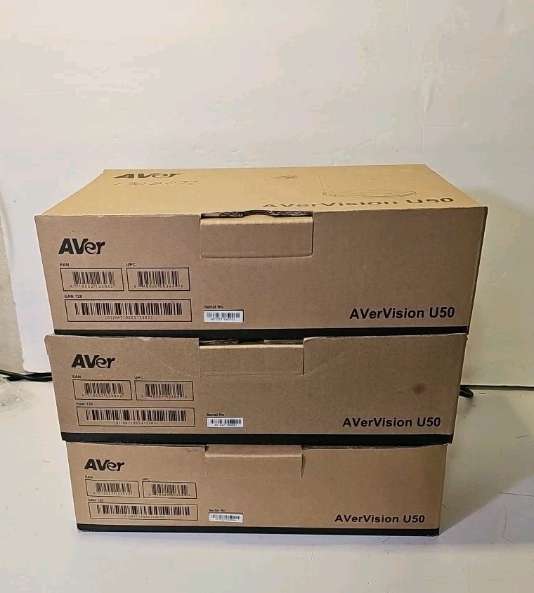 Aver Avervision U50 Overhead Document Camera For Presentations. Priced Each.