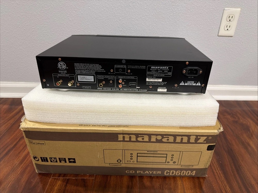 Marantz CD Player CD6004 (No Remote) 120V
