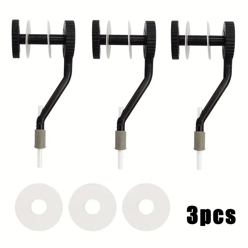 Fly Tying Tool x3 Ceramic Lined Black Bobbin Holder