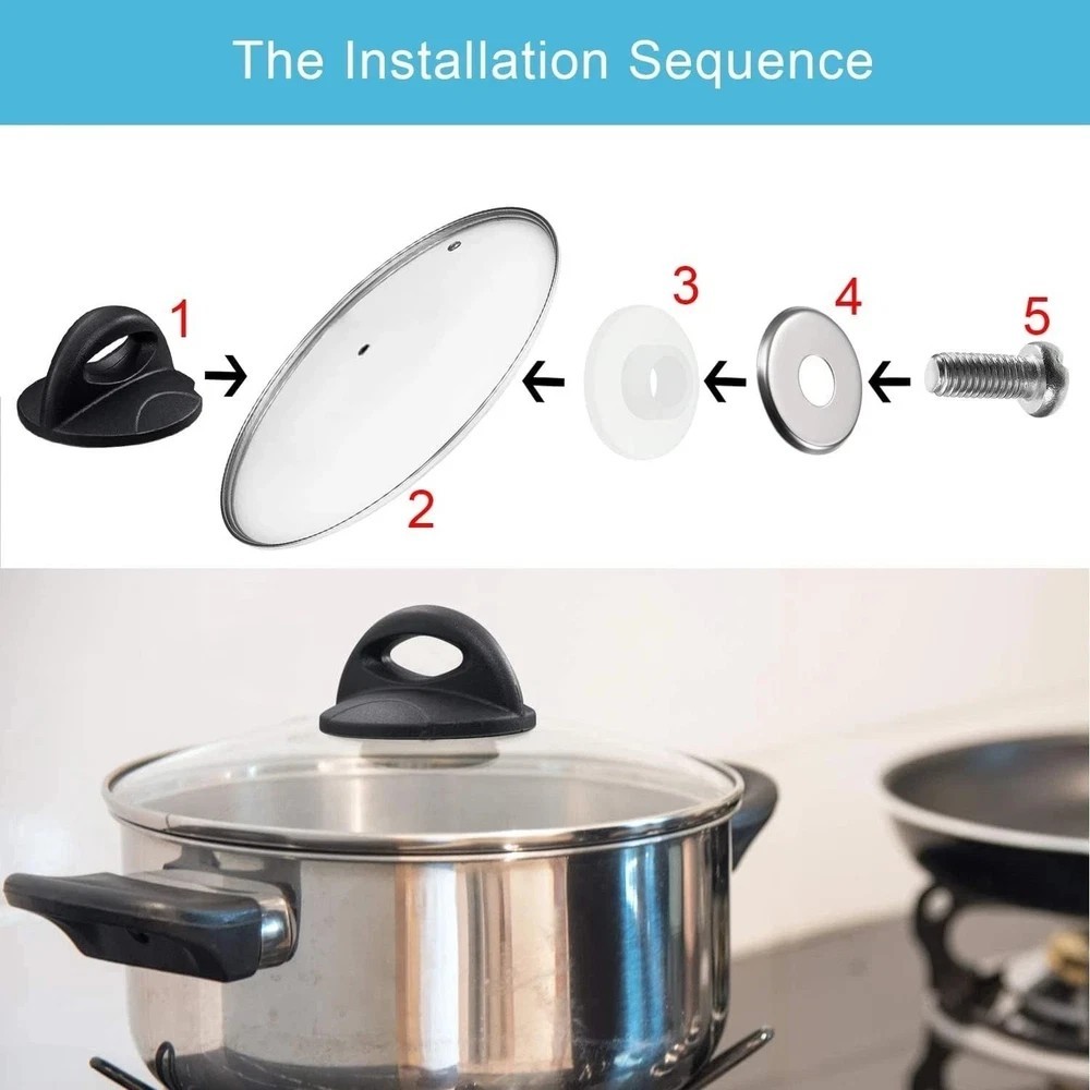 Compatible with Rival Crock Pot Replacement Lid Parts Pan Lid Replacement Handle