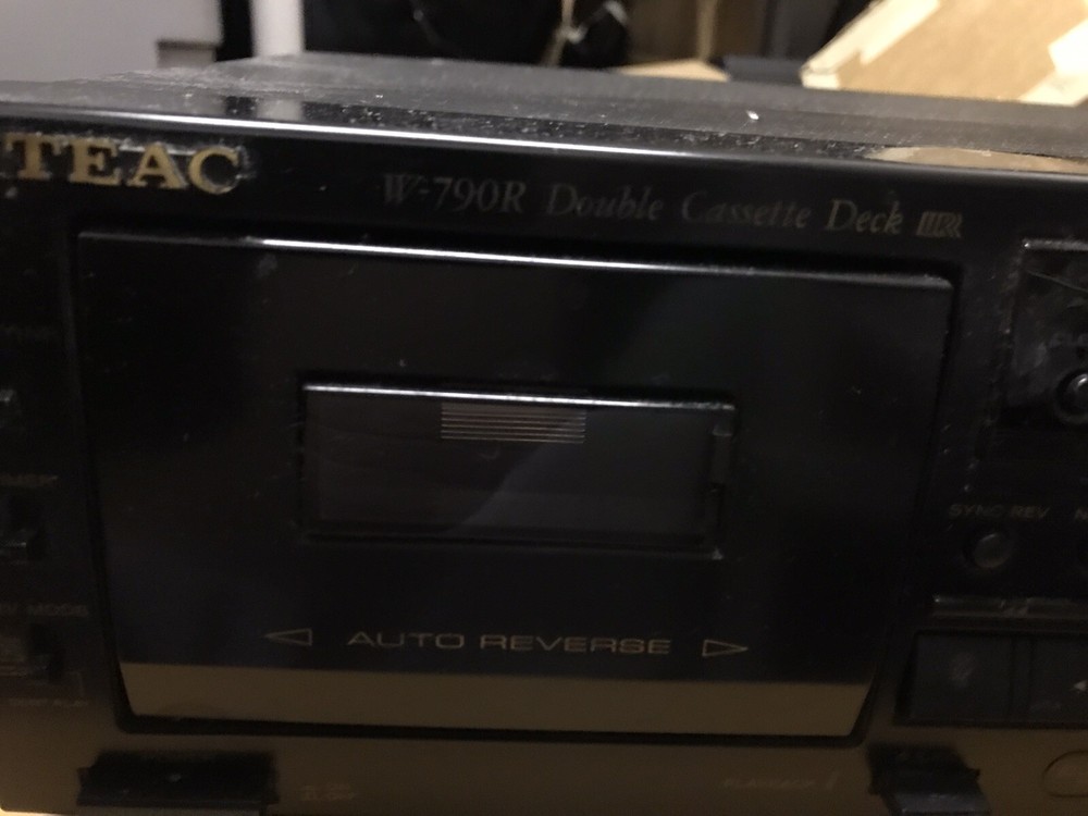 TEAC W-790R Double Cassette Deck, Pre-Owned