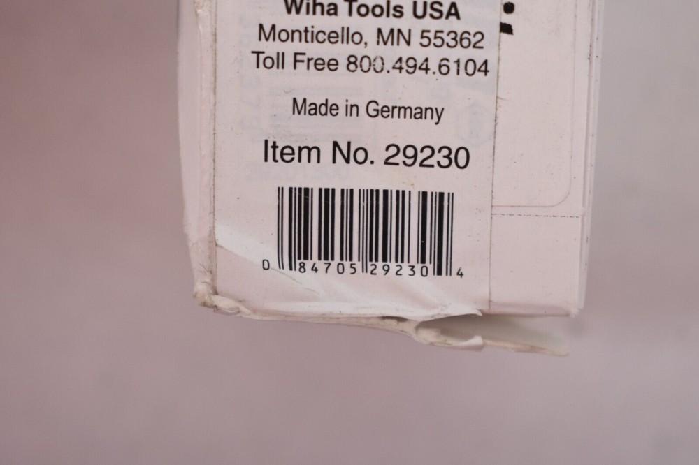 Wiha Tools 29230 Replaceable Blade Easy Torque Cushioned Handle Grip 3.0Nm