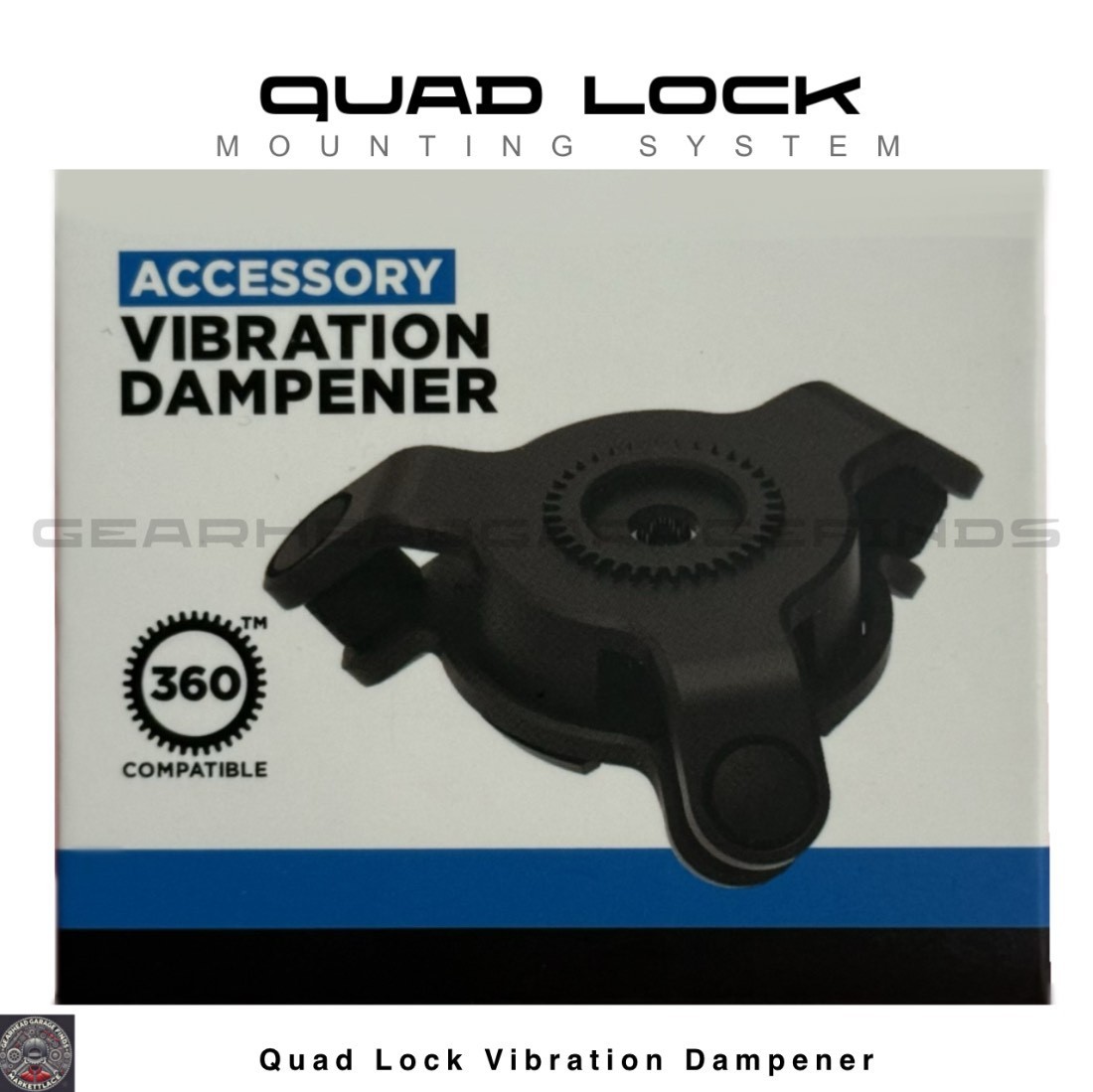 NEW Quad Lock Accessory Motorcycle /  Bicycle Vibration Dampener QUADLOCK
