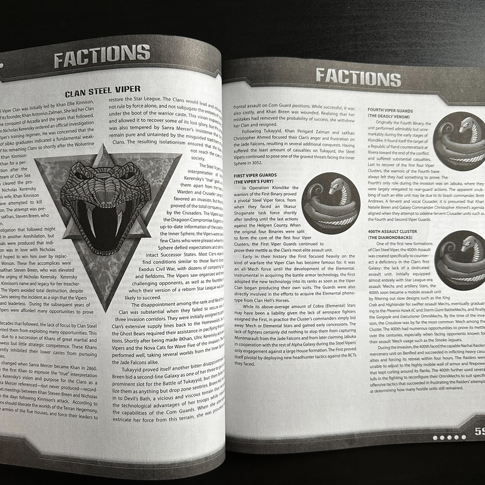 BattleTech 35220: Era Report 3052 Sourcebook OOP Catalyst