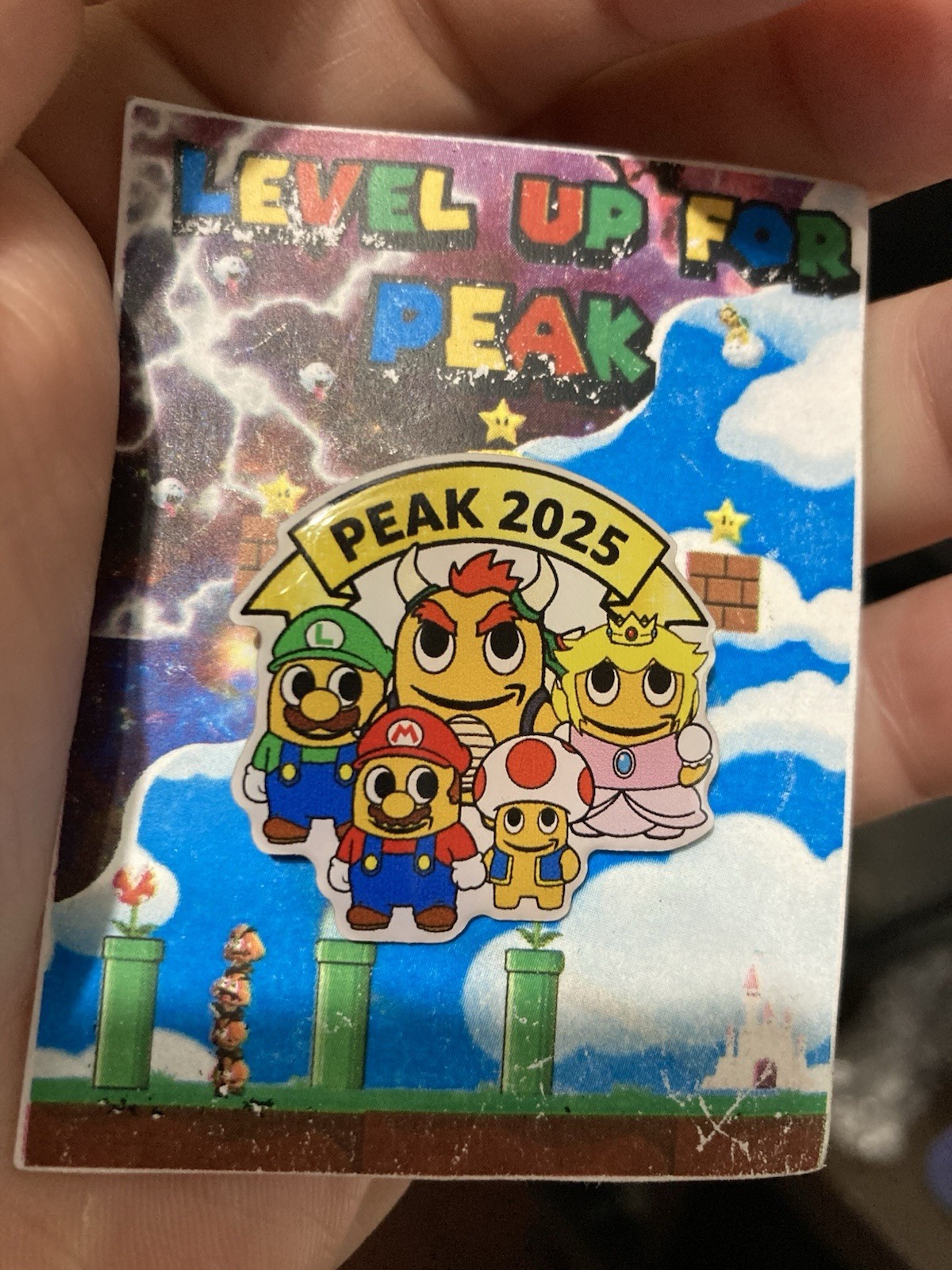 Amazon Peccy Pin 2025 Peak Super Mario Edition