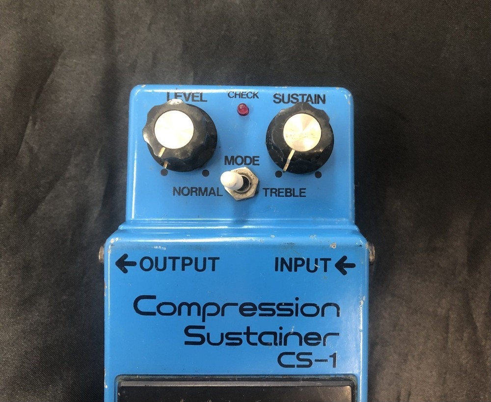 Boss / CS-1 Compression Sustainer Compressor serial number 10,000!