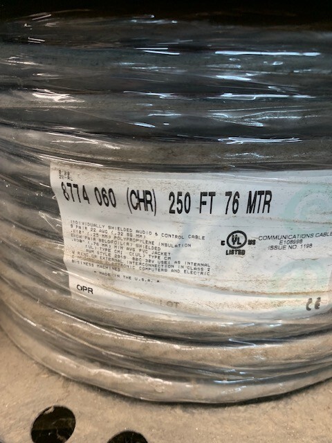 8774-060-250 BELDEN WIRE