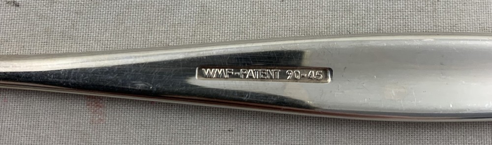 WMF Hannover 9x Silver Plated Dinner Fork Silver Plated Fork Versilbert...