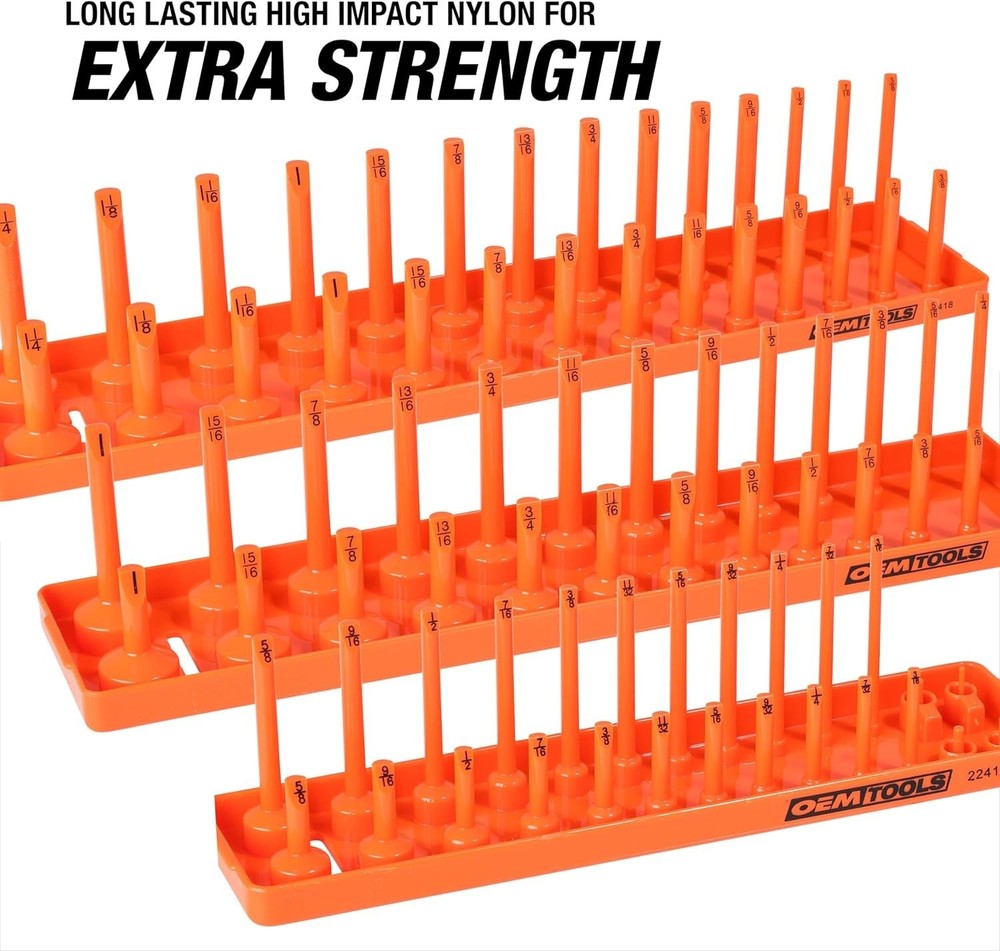 Space-Saving Socket Holder Set, Toolbox Essential