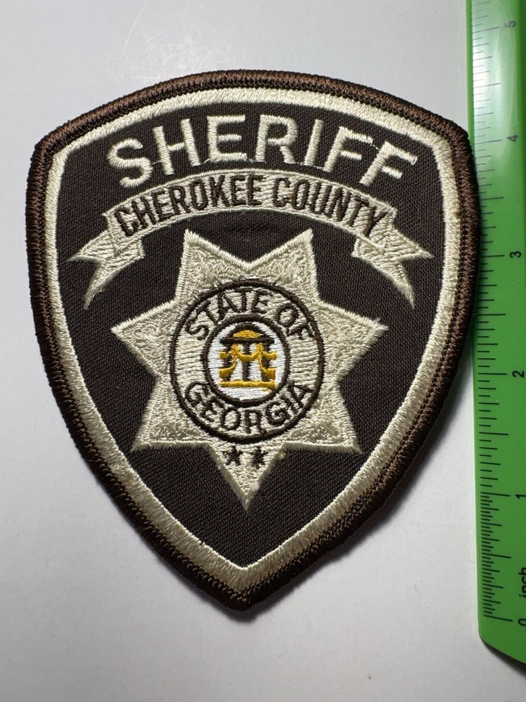 Cherokee County Georgia Sheriff Patch
