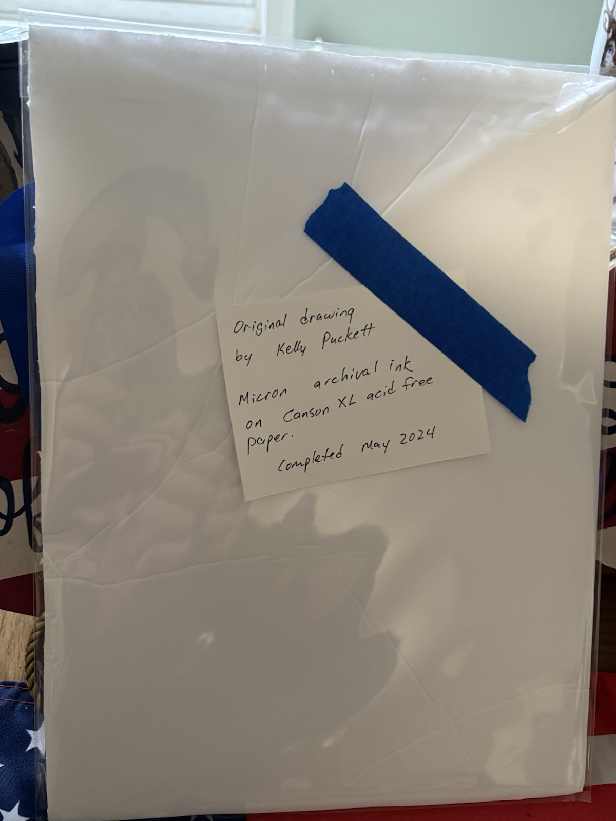 Drawing By Kelly Puckett