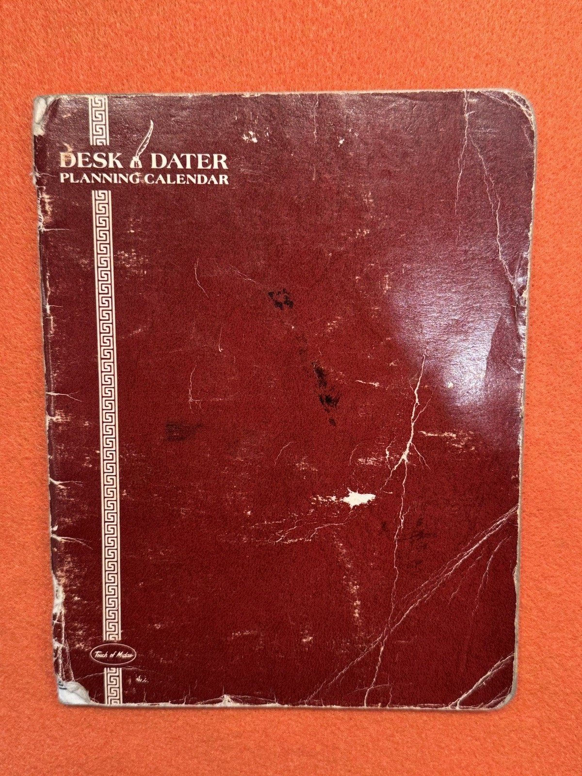 Bill Walton Personally Owned & Signed 1990-1991 Desk Calendar NBA NCAA