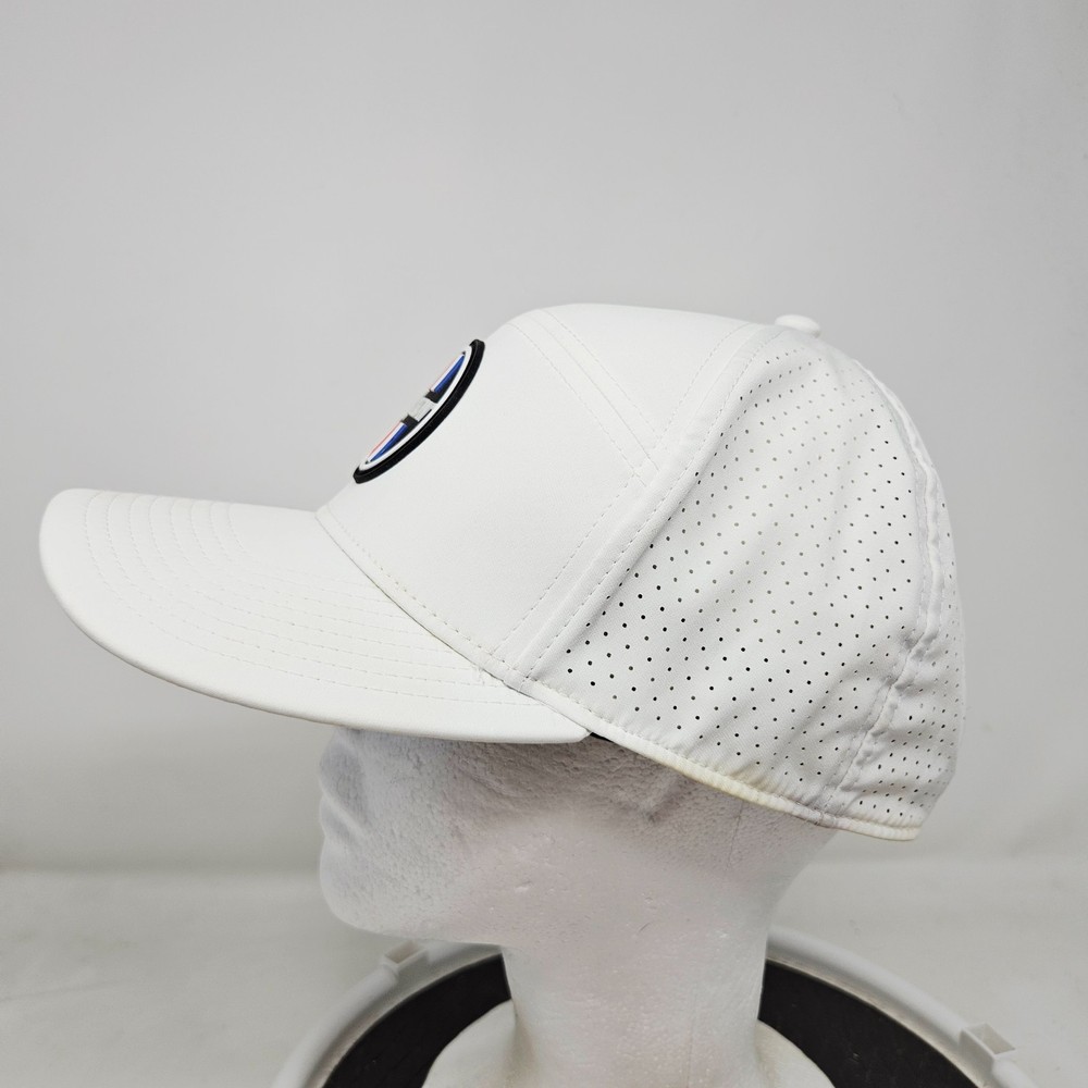 Srixon Golf Snapback Hat White Logo Stains Flaws