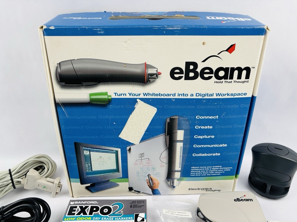 1999 eBeam Electronics Imaging Whiteboard Digital WorkSpace Kit