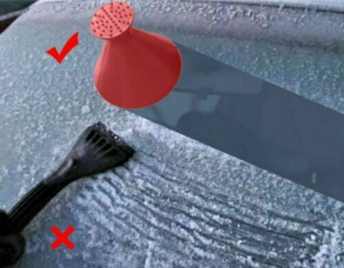 EASY OPERATION ICE SCRAPER HANDS WILL NOT GET COLD