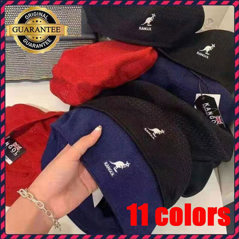 Kangol Breathable Beret Hat Summer Newsboy Woven Flat Caps Casual Men Women USA