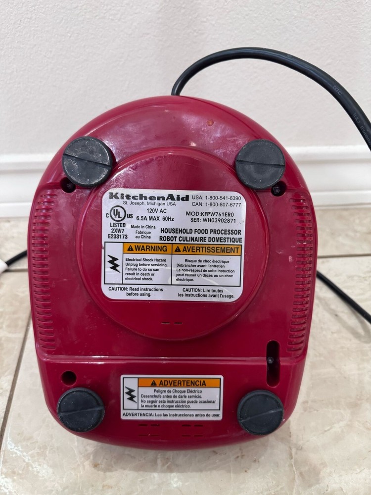 KitchenAid Food Processor KFPW761ERO