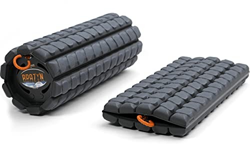 Morph Foam Roller: Collapsible Travel Foam Roller for Deep Tissue Midnight