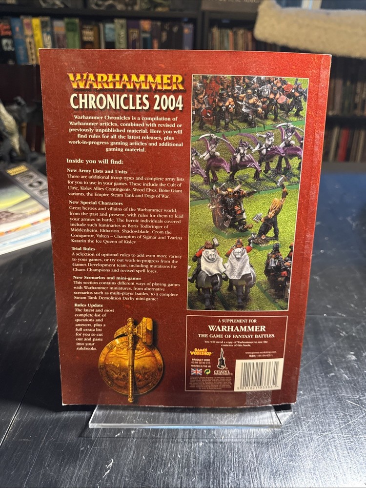 Warhammer Fantasy Chronicles 2004 OOP Games Workshop WFB