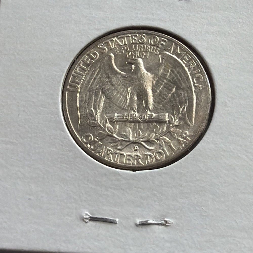 1955 D Washington Quarter BU Uncirculated 90% Silver