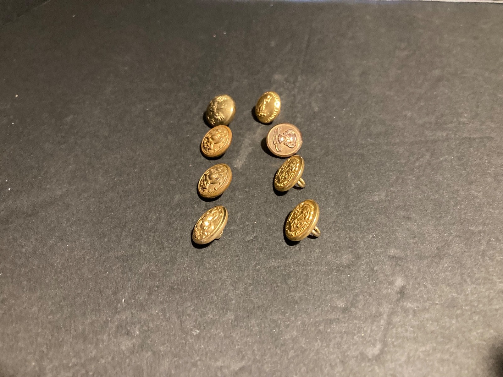 Civil War Reproduction Reenactment Coat Tunic Collar Cuff Buttons